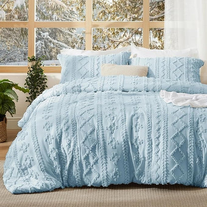 ELARION - BOHO DELUXE TUFTED DECORATIVE COMFORTER SET